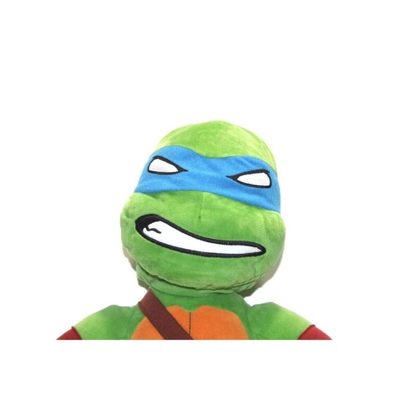 BAB Leonardo Teenage Mutant Ninja Turtle Flip Face Flipez 19" Plush Build A Bear - Picture 4 of 12